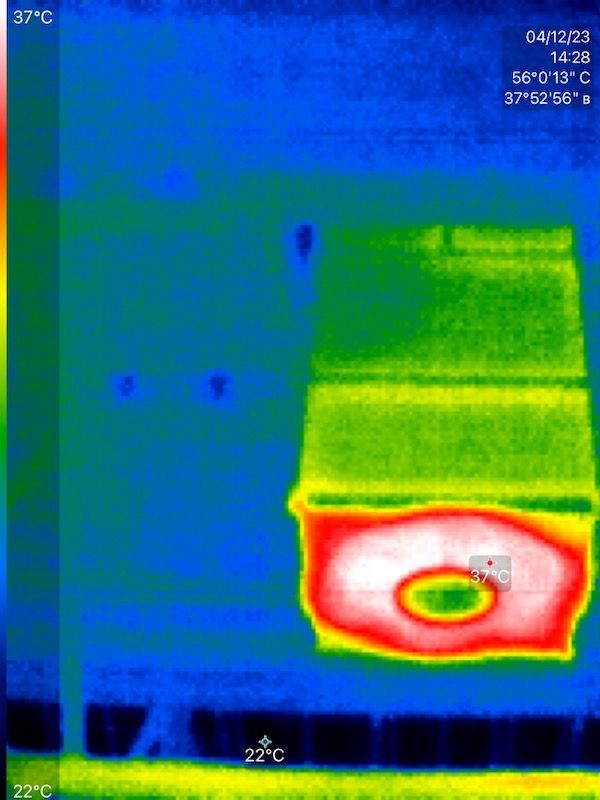 Тепловизионное обследование ограждающих конструкций